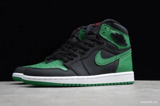 1  Retro Green Pine Jordan Black High 555088-030 555088-030 0712